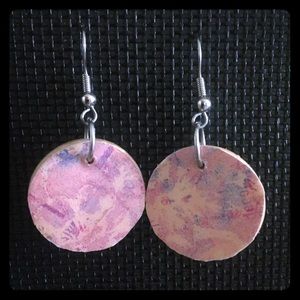 🌺Wood Pink Earrings 🌺(3/$15)